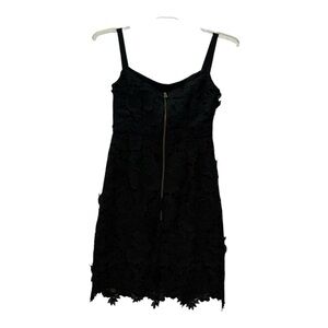 Nanette Lepore Black Lace Mini Dress